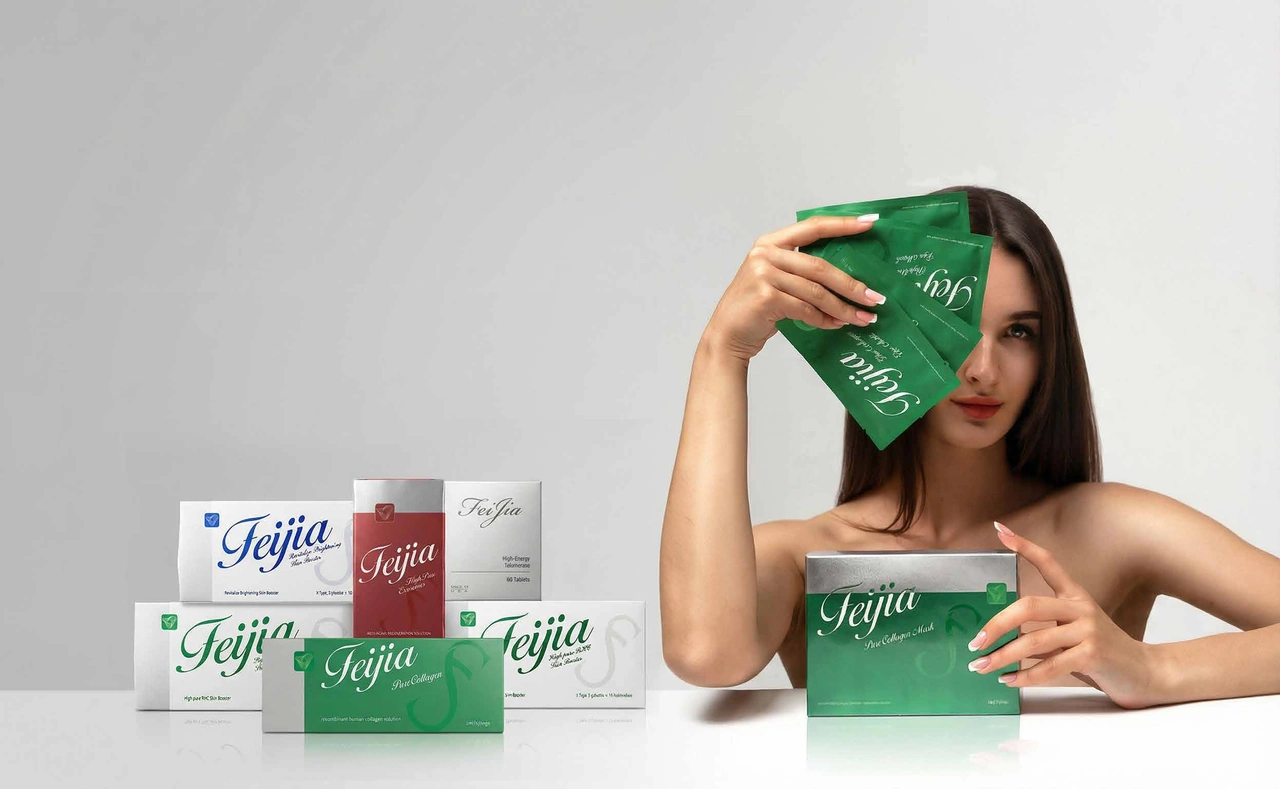 Brand-supplied portrait with the FEIJIA product collection